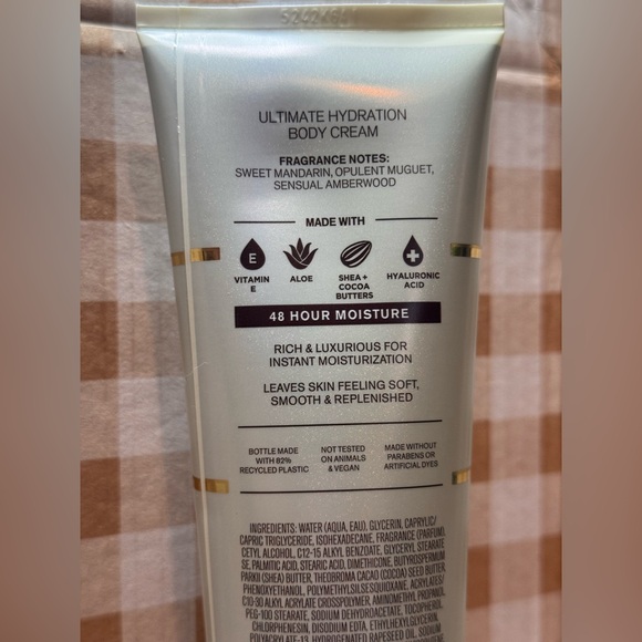 NEW B&BW Infinite Radiance Ultimate Hydration body cream 48 hour moisture - Picture 2 of 3